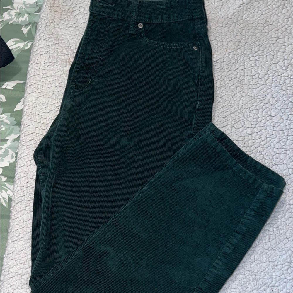 Old Navy Forest Green Corduroy Pants